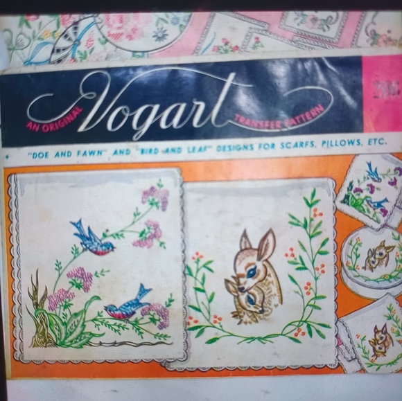 Vtg Hot iron on Transfers. Bogart McCall's lot of 11 - Picture 9 of 11